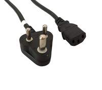 Terabyte IEC Mains Power Cable (Black) 