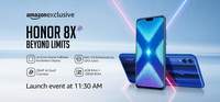 Honor 8x :- Launching Today at 11:30 Am