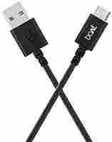 boAt Indestructible USB Type-C to USB-A 2.0 Male Cable for Type C Phones, 1 Meter (3.3 Feet) -(Black)