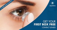 First Box Free : All day comfort with Aqualens 3rd generation Hydrogel Lens. Try it now for FREE.