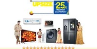 Samsung festive offer: up to 25% instant cashback, additional 15% cashback on select cards, freebies
