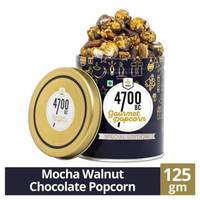 Walnut chocolate popcorn tin 125g