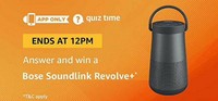Amazon Bose Soundlink Quiz Answers - 19th October 2018