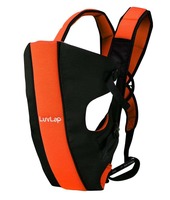 LuvLap Sunshine Baby Carrier (Black/Orange) 
