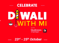 Diwali with Mi at Mi Home & Partner Stores - Upto 3000 off on mobile phones + upto ₹1000 Paytm cashback |  ₹500 SBI cashback | Oct 18 - Nov 7