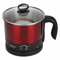  Enigma Multifunction (Tea, Coffee, Noodles, Curries Etc.) 1.2 LTR Electric Kettle (Red) 