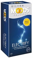 [53% off] Moods Condoms [Silver Electrify]-[5 box * 12 pcs] 