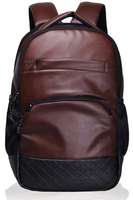  F Gear Luxur Brown 25 liter Laptop Backpack 