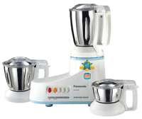 Panasonic MX-AC300S-H 550-Watt 3-Jar Super Mixer Grinder (Grey)
