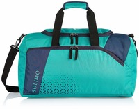 Amazon Brand - Solimo Explorer Duffle Bag (36 litres, Sea Green & Coal Black)

