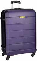 Safari Polycarbonate 77 cms Purple Hard Sided Suitcase (REGLOSS ANTISCRATCH 4W 77 Purple(73% off)(@2777/-)

