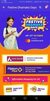 Flipkart Festive Dhamaka Days : 10% Instant Discount with AXIS Bank Debit & Credit Cards