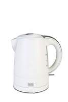 Black + Decker BD BXKE0101IN 1-Litre Electric Kettle (White) 