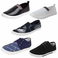 Earton Loafers With Sneakers - Multicolour (ComboPack-5)