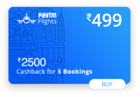 Get 100% cashback upto 499 on fly card @ paytmmall (flycard for free) 