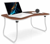 LOWEST   Forzza Zoey Laptop Table (Walnut) 