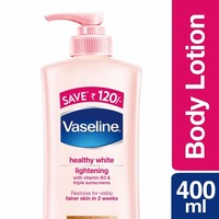 Vaseline Healthy White Lightening Visible Fairness Body Lotion, 400ml