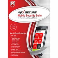 Max Secure Software Max Total Security for Android Version 6 - 3 Phone, 1 Year (Email Delivery in 2 Hours - No CD)