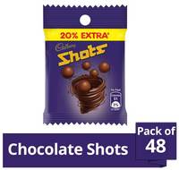 Cadbury Shots @180 After Cash back of Rs. 60- Whopping 25% Discount