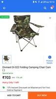 Camping char @703/- only! 