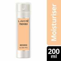[lowest] Lakme Peach Milk Moisturizer Body Lotion, 200ml @170 || pantry 
