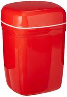 (Steal deal) Cello Platinum Plastic Container Set, 971ml/ 677ml, Set of 2, Red/ Blue 