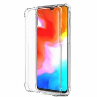 OnePlus 6T | 1+ 6T Back Case Cover | Flexible Shockproof TPU | - Transparent 