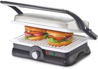 Cello Super Club 500 - 1500 Watt Grill Maker Grill, Toast  (Silver, Black)