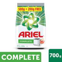 Ariel 700gm for 75 rupees (pantry)