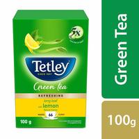[Pantry] Tetley Long Leaf Green Tea, Lemon, 100g

