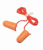 3M 1110 Corded Foam Disposable Ear Plugs, Pack of 3,Orange @15 only