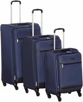 AmazonBasics Softside Suitcase Set with Wheels