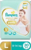 [ 45% off] Pampers Premium Care Pants Diapers Large - L  (20 Pieces)