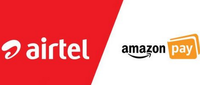 AmazonPay : Airtel Prepaid Recharges – 30% cashback upto 30, once per user 