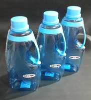 Nayasa Fontana Pet Bottle, 1500 ml (Set of 3,Blue) 