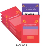 (Live at 8 pm) Flat 5% off | Amazon Pay Gift Card | Diwali Gift Envelope(Pack of 5) 