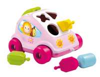 Smoby Cotoons Shape Shorter Car, pink