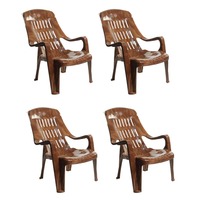 Amazon : Cello Comfort Sit Set of 4 Chairs (Sandalwood Brown) for 2999 | excellent reviews | lowest price