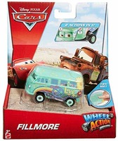 Cars Wheel Action Drivers Fillmore Vehicle, Multi Color 