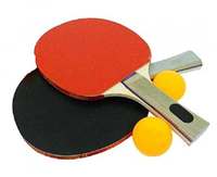 Racket Set With 2 Balls Free (Blue/Red) (Black/Red) @75[After cb]