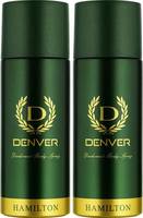 Denver Hamilton Deo Combo Body Spray - For Men  (330 ml, Pack of 2)