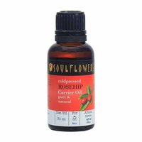Soulflower Rosehip Oil for Wrinkles and Fine Lines, 30ml  at 404rs