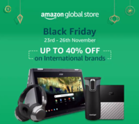 Amazon Black Friday Sale & Amazon Cyber Monday Sale (23 - 26 Nov) - Upto 40% off international brands (Shipped from USA)