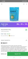 Goqi App Flash Sale (App Only) Quinoa @₹45 for 500g 😍