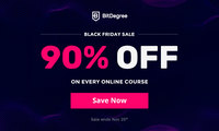 BitDegree Black Friday & Cyber Monday Sale : Flat 90% Off All Premium Courses