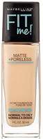 Maybelline New York Fit Me Matte with Poreless Foundation, 115 Ivory, 30ml 