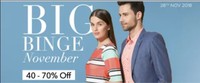 Myntra : Big Binge November