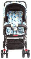 Mee Mee Baby Pram with Adjustable Seating Positions and Reversible Handle (Light Blue)
