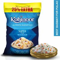 [PANTRY] Kohinoor Super Value Basmati Rice, 5 Kg + 25% Extra