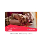 10 % discount on Snapdeal egift cards by using SCB cards